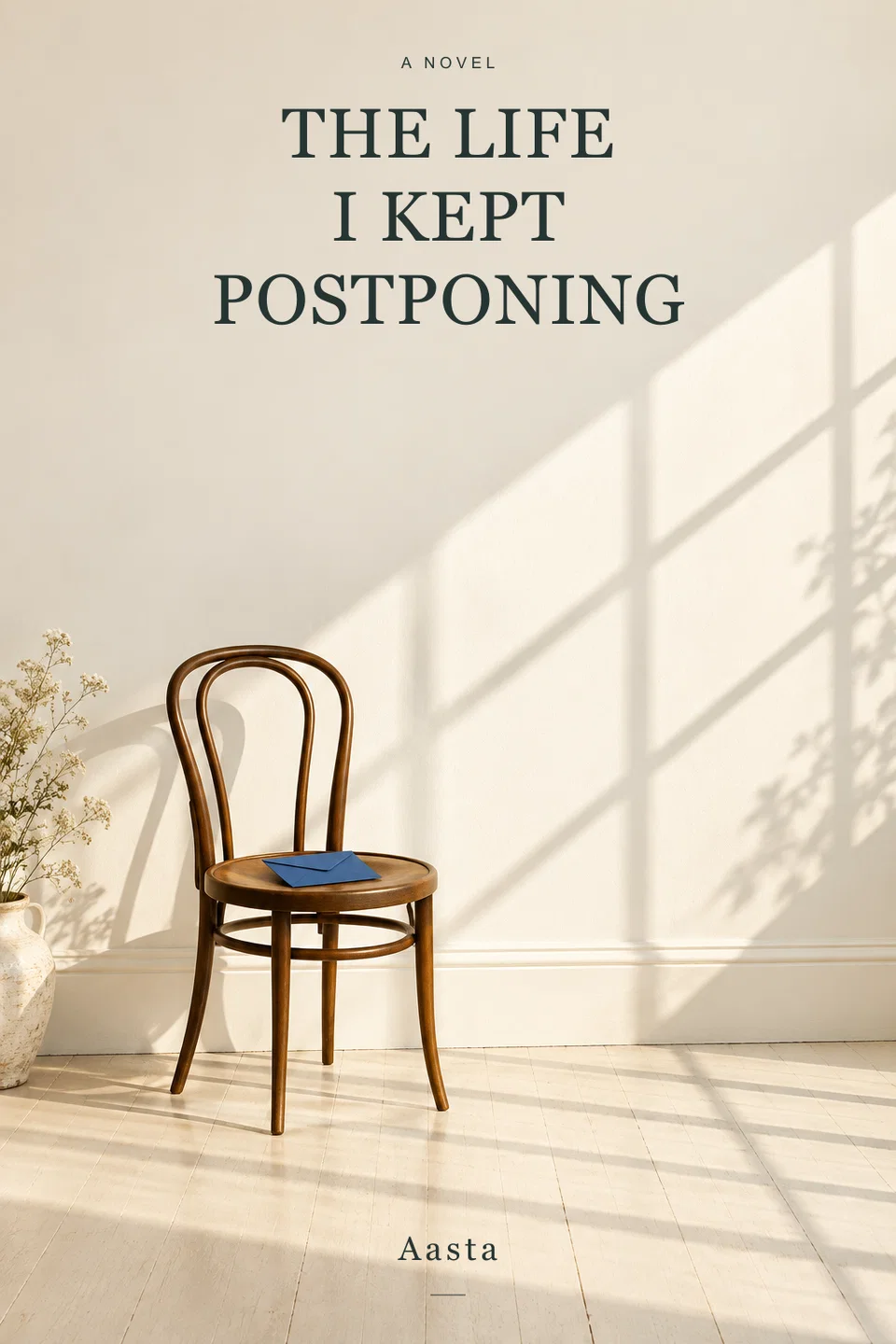 Original cover artwork for The Life I Kept Postponing